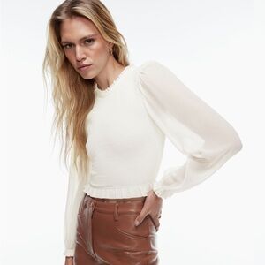 Aritzia flowy blouse